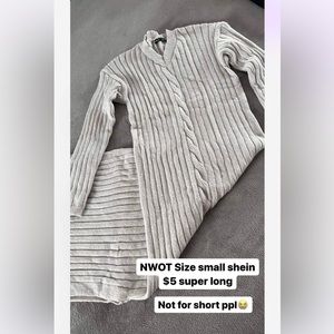 Shein Knit Sweater Dress